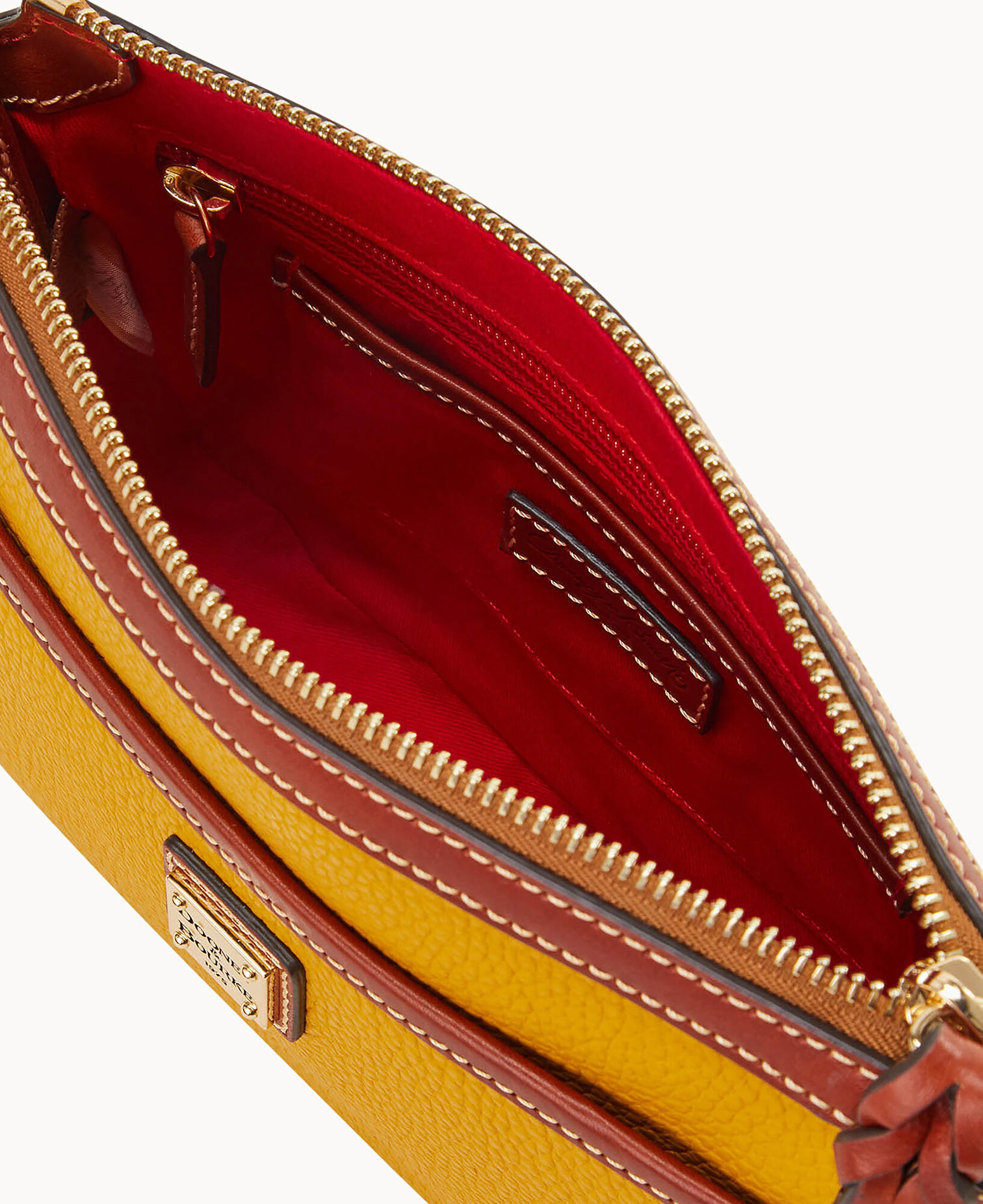 Dooney Bourke Pebble Grain East West Pocket Crossbody