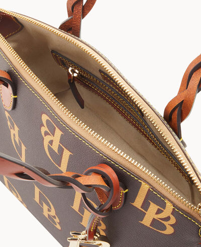 Monogram Small Heidi Satchel