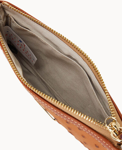 MLB Braves Large Slim Wristlet