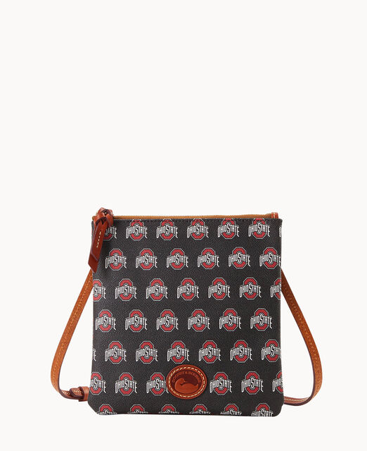 Collegiate Ohio State University North South Top Zip Crossbody