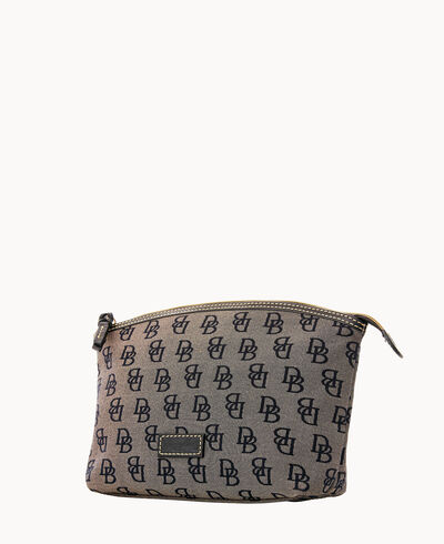 Anniversary Domed Zip Top Cosmetic Case