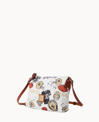 NFL Saints Crossbody Pouchette