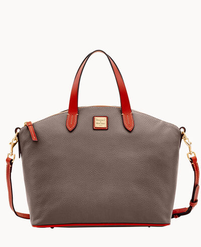 Pebble Grain Satchel