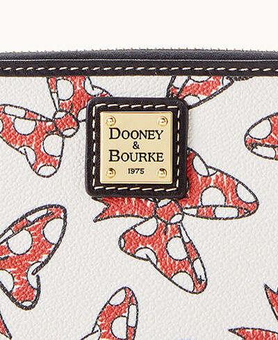 Disney Minnie Bow Zip Around