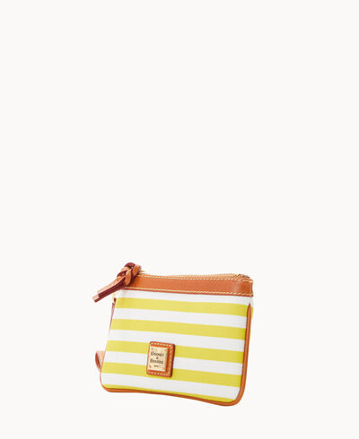 Sullivan Coated Cotton Medium Wristlet