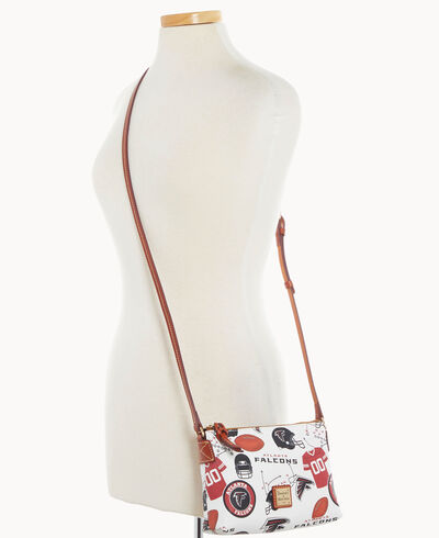 NFL Falcons Crossbody Pouchette