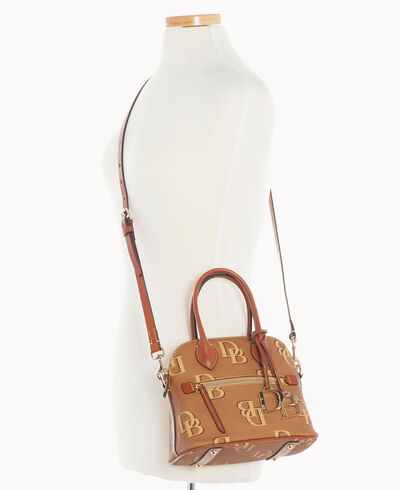 Monogram Small Domed Satchel