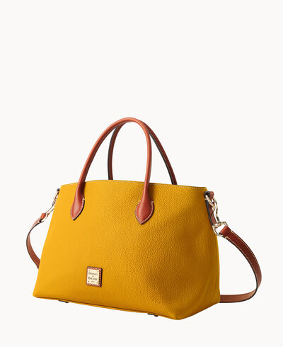 Pebble Grain Large Handle Tote