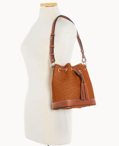 Ostrich Small Drawstring