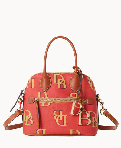 Monogram Small Domed Satchel
