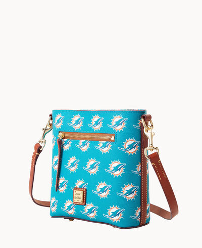 NFL Dolphins Small Zip Crossbody