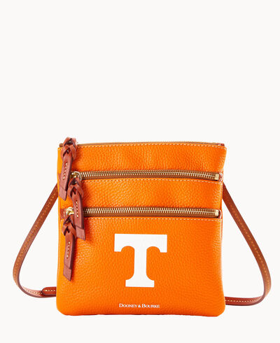 NCAA Tennessee Triple Zip Crossbody