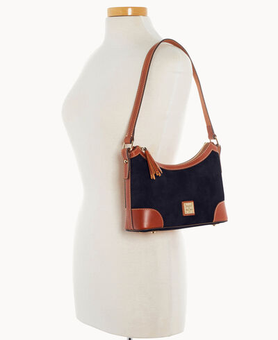 Suede Shoulder Bag