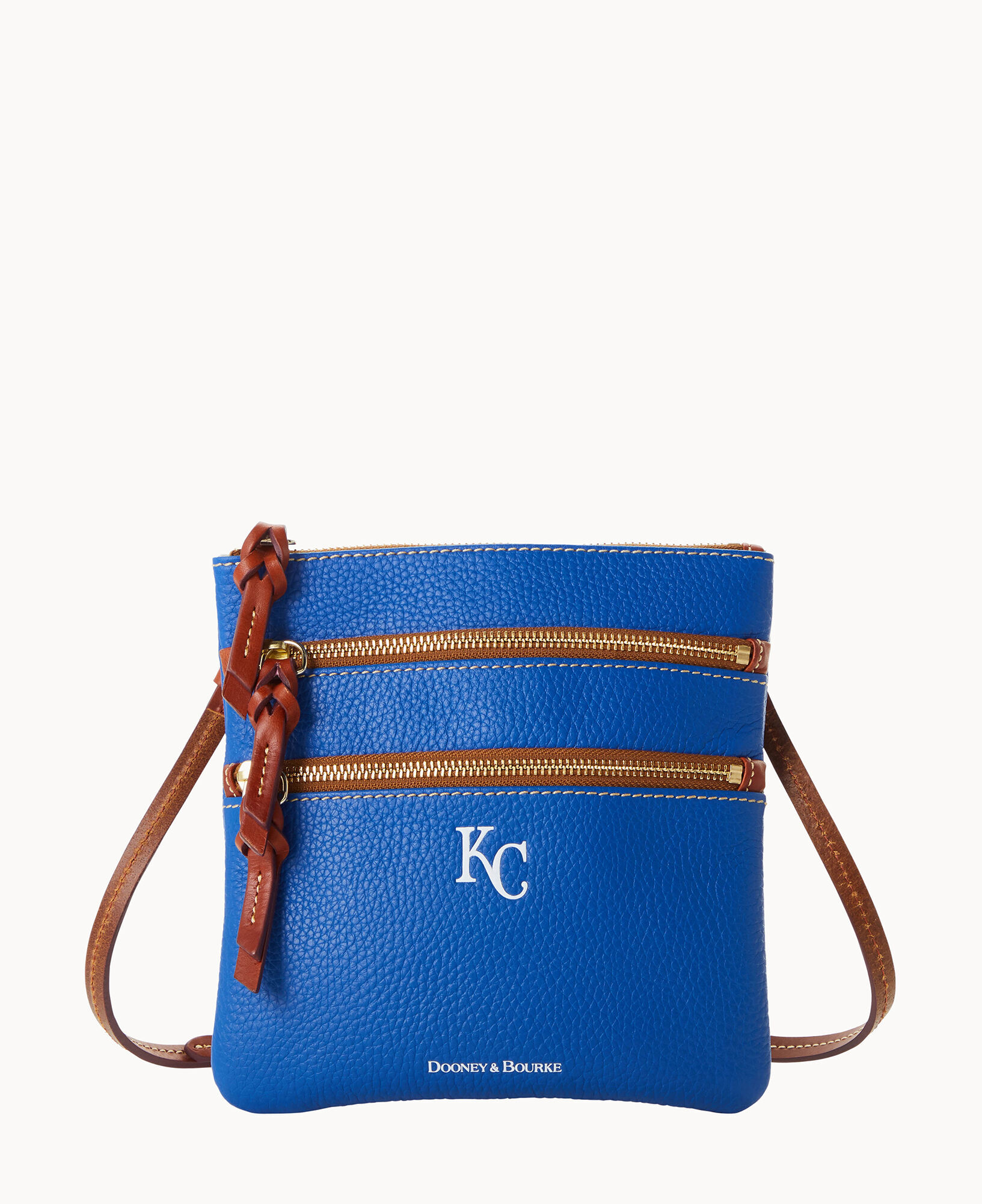 Dooney and bourke nylon north south triple zip hot sale