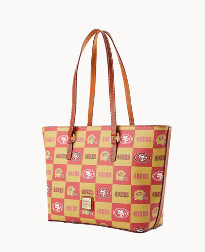 NFL 49ERS Zip Tote