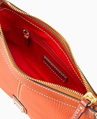 Pebble Grain Crossbody Pouch