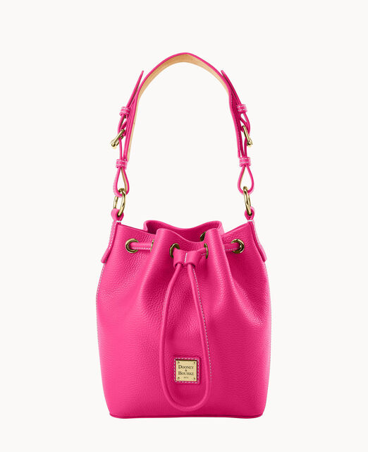 Lucca Leather Small Drawstring