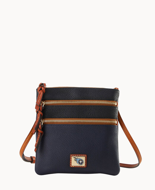 NFL Titans Triple Zip Crossbody