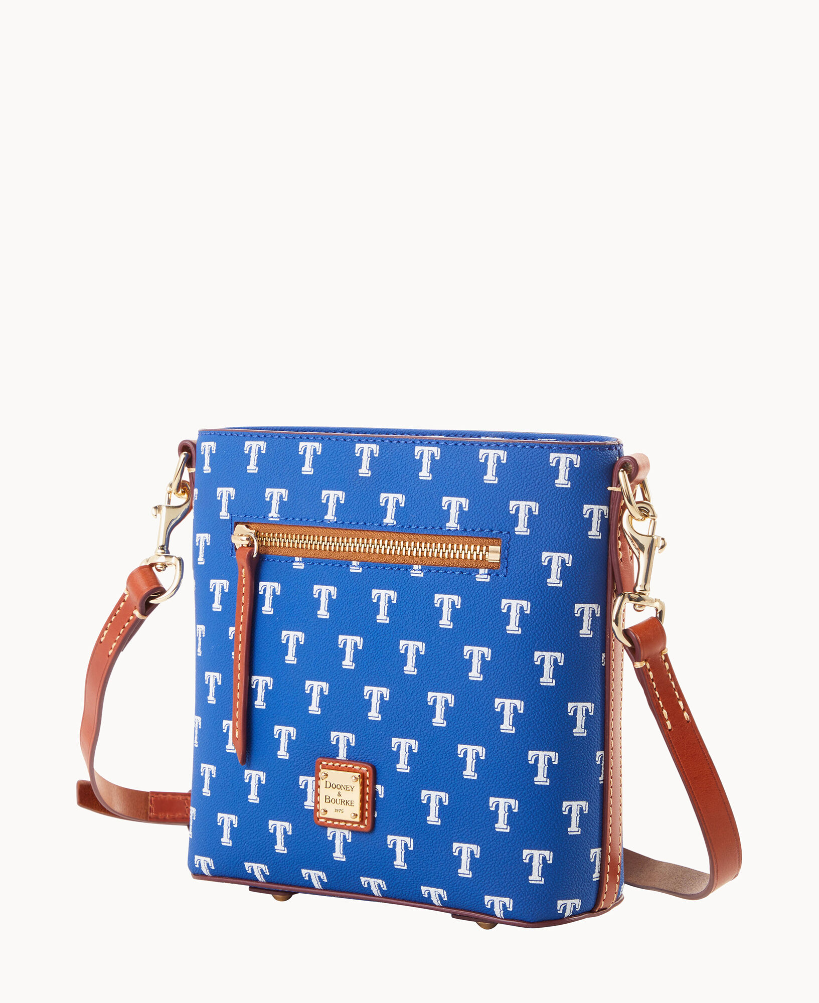 Dooney Bourke MLB Rangers Small Zip Crossbody