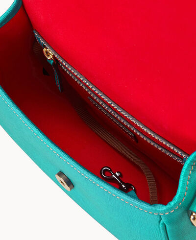 Saffiano Saddle Bag