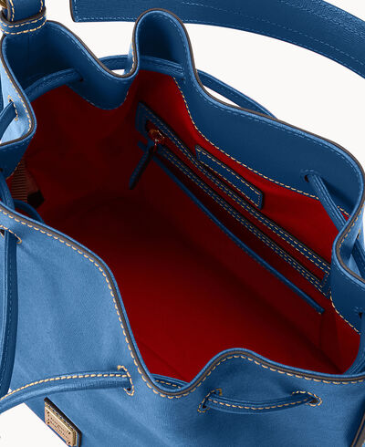 Saffiano Drawstring