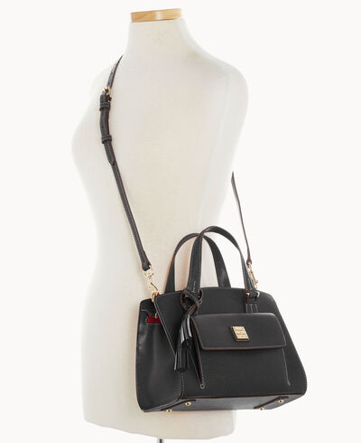 Saffiano Small Satchel