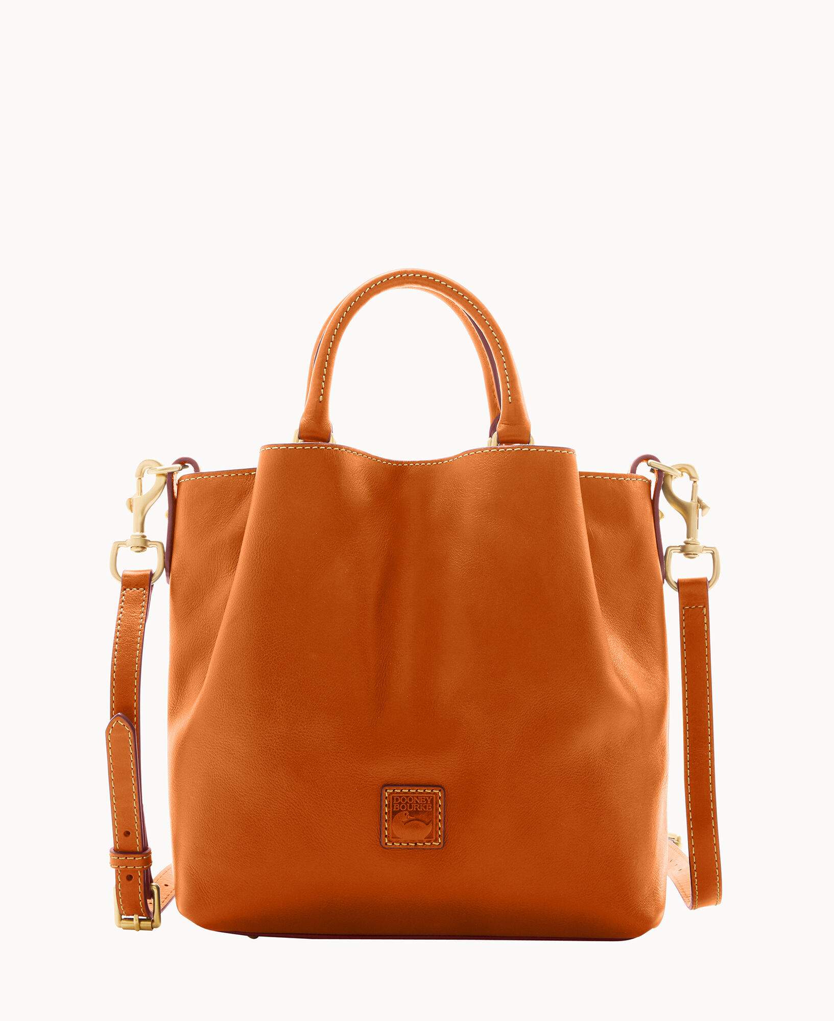 Dooney and bourke orange tote cheap