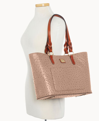 Ostrich Tammy Tote