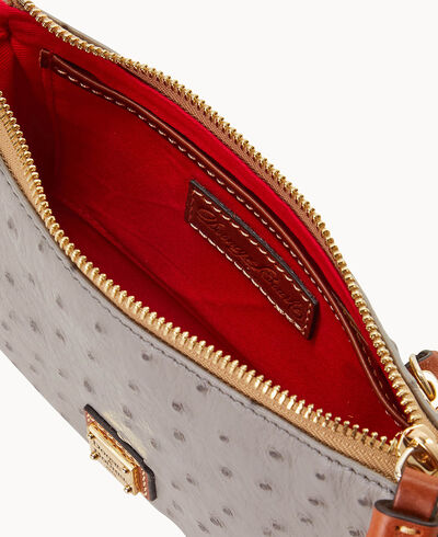 Ostrich Slim Crossbody