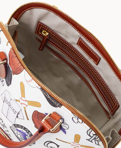 MLB Rockies Zip Zip Satchel