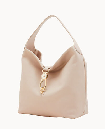Belvedere Logo Lock Shoulder Bag