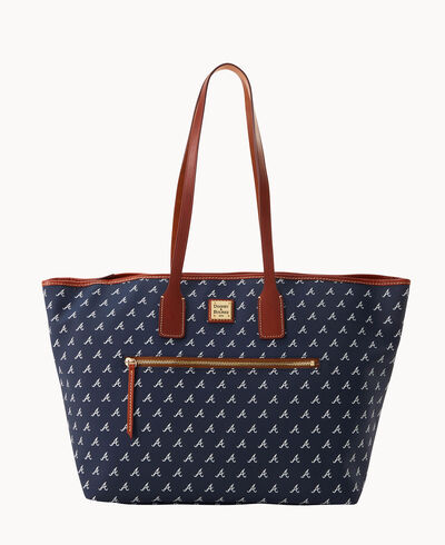 MLB Braves Large Tote
