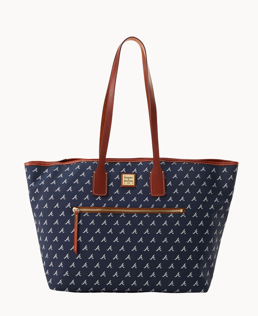 Dooney & Bourke MLB Atlanta Braves Top Zip Crossbody Shoulder Bag