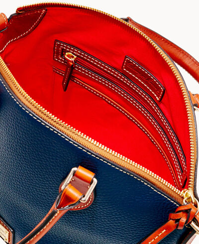 Pebble Grain Darcy Satchel