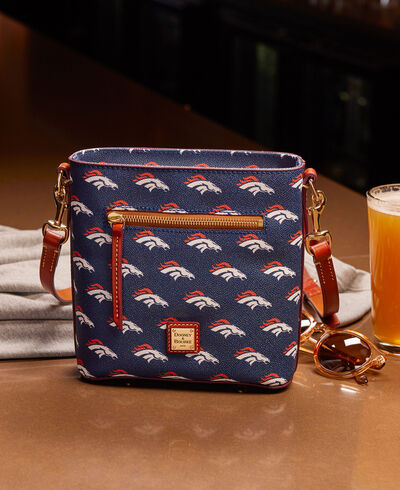 NFL Broncos Small Zip Crossbody