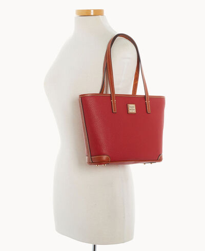 Pebble Grain Small Charleston Shopper