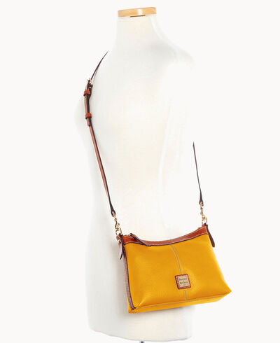 Pebble Grain Crossbody Pouch