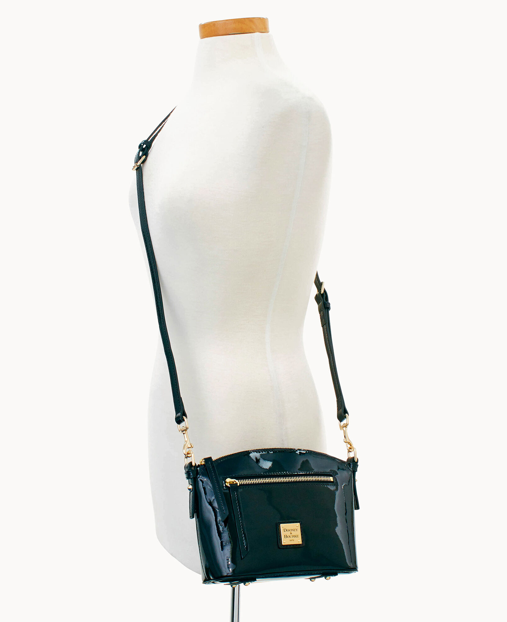 Dooney and bourke patent leather crossbody sales