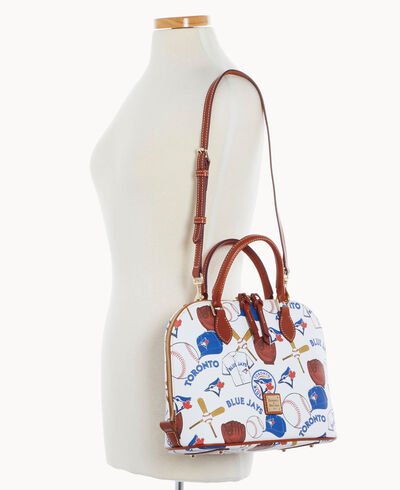 MLB Blue Jays Zip Zip Satchel