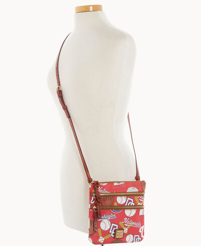 MLB Nationals North South Triple Zip Crossbody