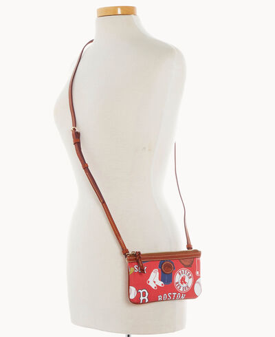 MLB Red Sox Large Slim Crossbody