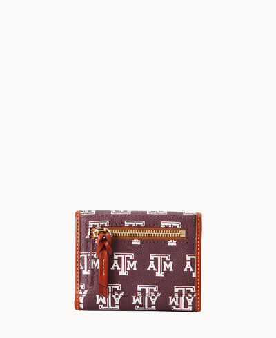 Collegiate Texas A&M University Flap Credit Card Wallet
