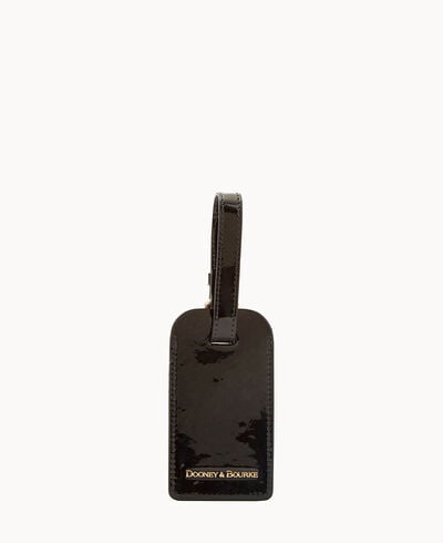 Patent Leather Luggage Tag
