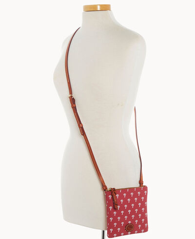 MLB Phillies Small North South Top Zip Crossbody