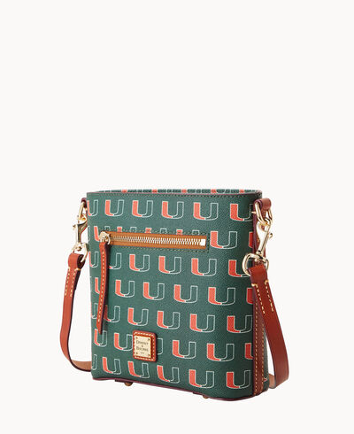 Collegiate University of Miami Small Zip Crossbody