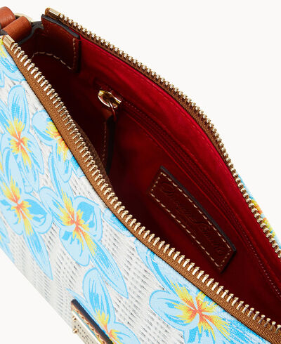 Plumeria Crossbody Pouchette