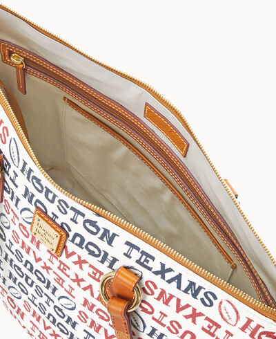 NFL Texans Wren Zip Tote