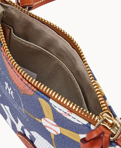 MLB Yankees Small North South Top Zip Crossbody
