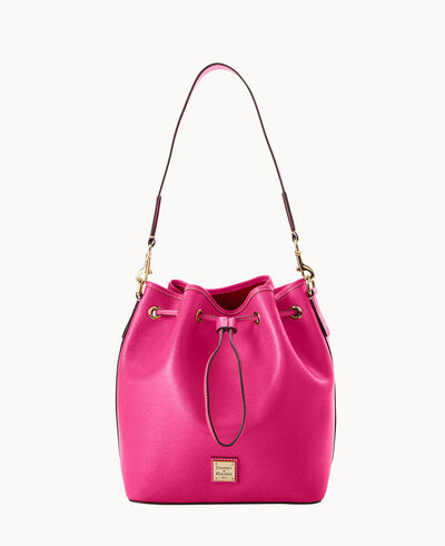 Saffiano Drawstring