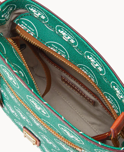 NFL Jets Small Zip Crossbody